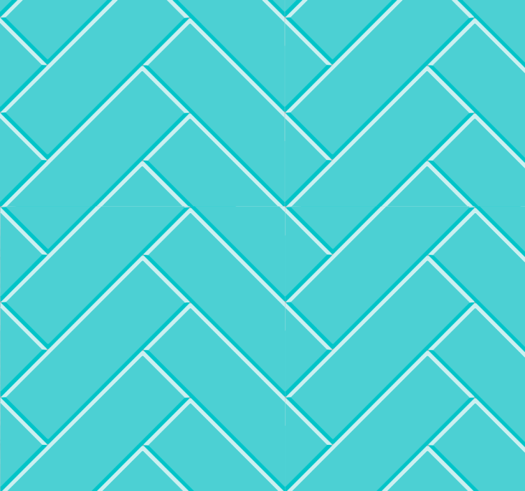 Geometrische Tapete chevron-muster - TenStickers