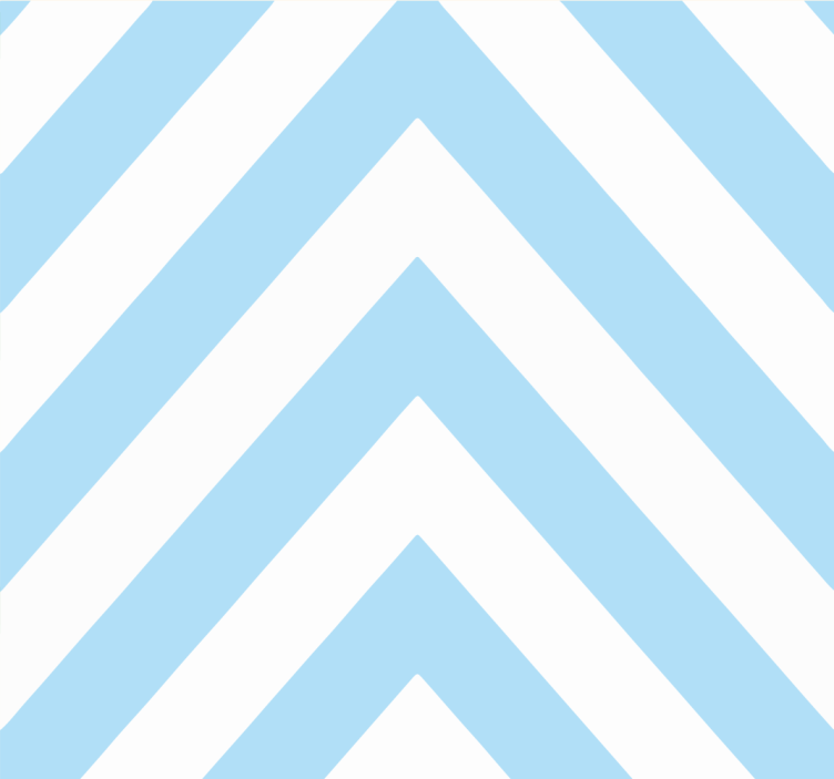 Tapete geometrische Muster chevron-zickzack - TenStickers