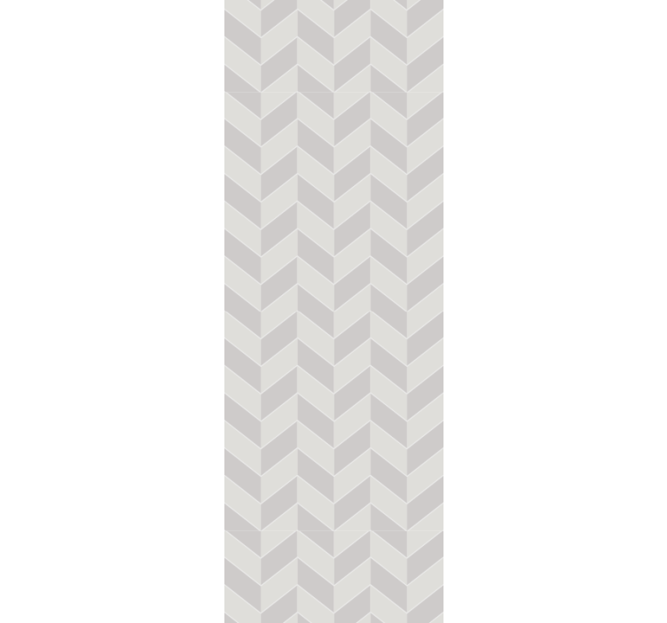 Tapete geometrische Muster chevron-eleganz - TenStickers