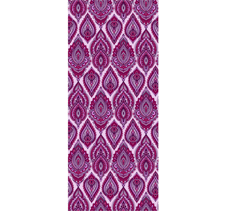 Ornament Tapete verziertes paisley - TenStickers