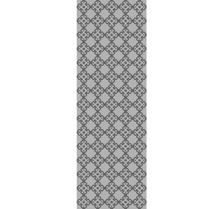 Ornament Tapete komplizierte vierpass - TenStickers