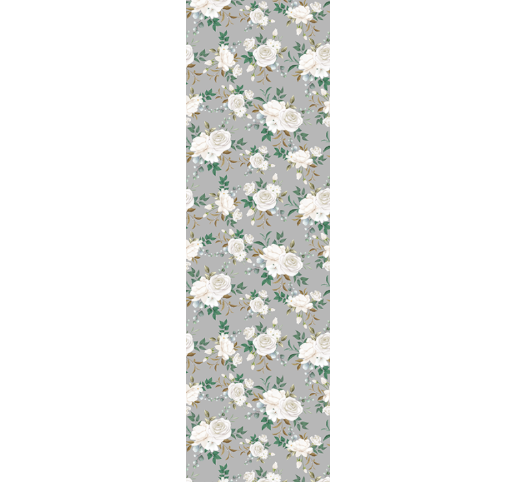 Blumentapete florale eleganz-panel - TenStickers