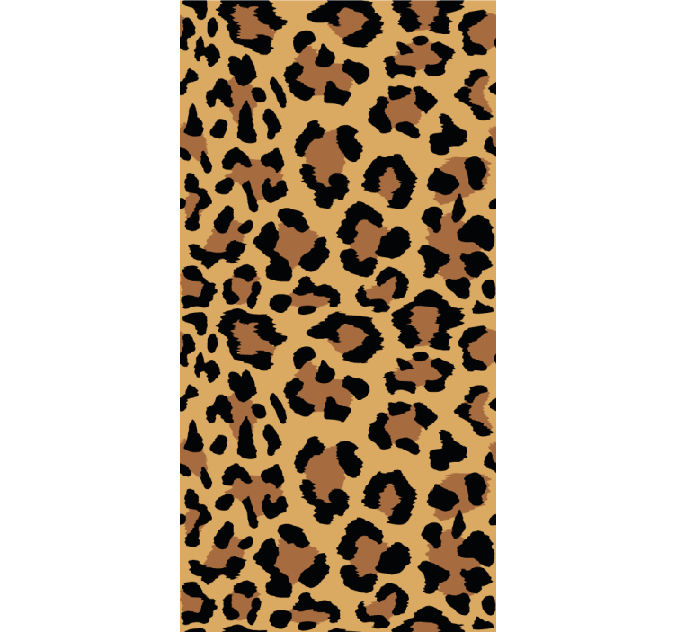 Tapete Leopard leopardenfleckenmuster - TenStickers