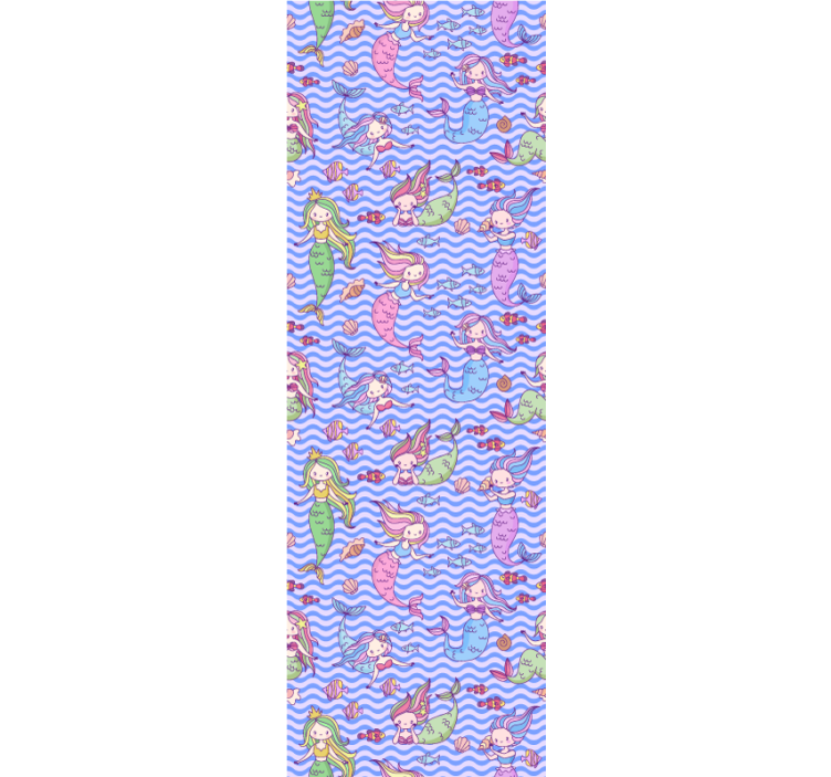 Tapete Kinderzimmer meerjungfrauen-bilder - TenStickers