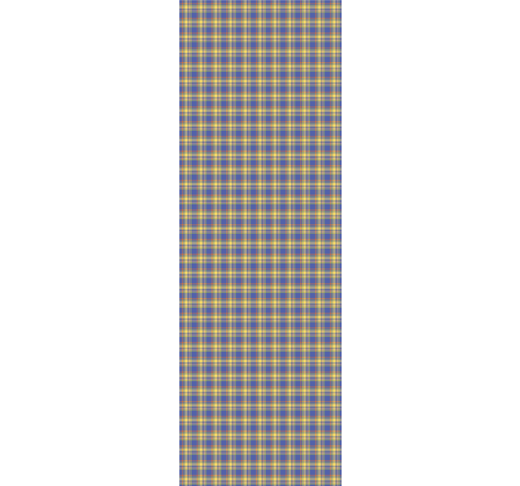 Tapete Quadrate geometrisches karomuster - TenStickers