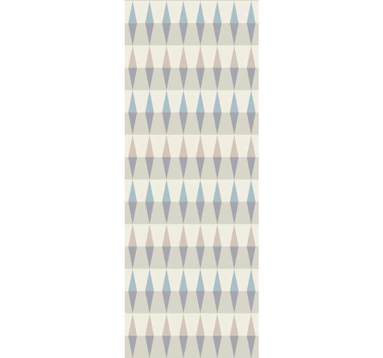 Tapete geometrische Muster stilisiertes rautenmuster - TenStickers