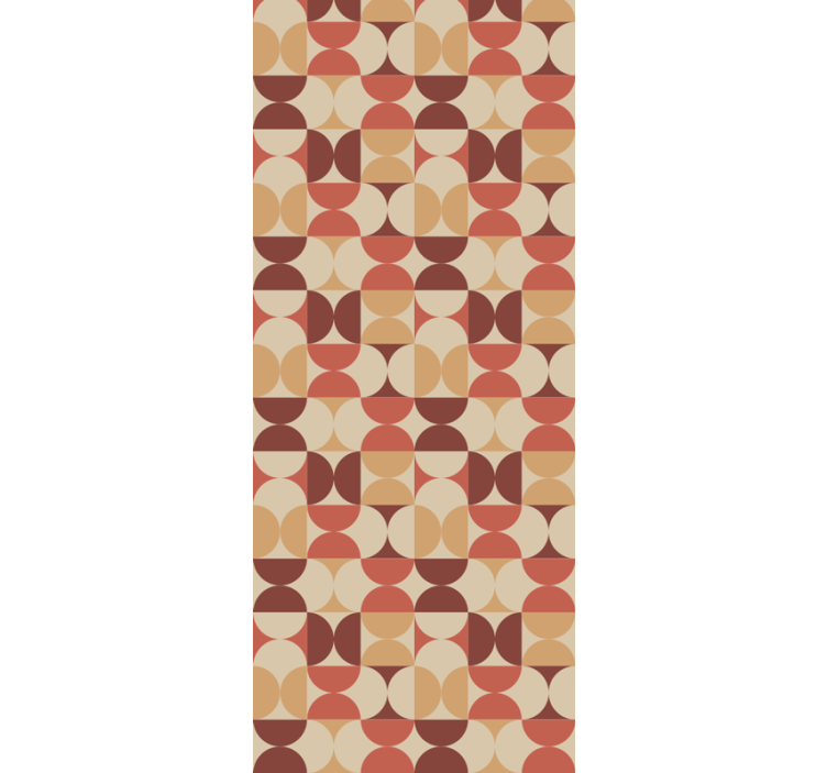 Tapeten Wohnzimmer Nordischer geometrischer sommer - TenStickers