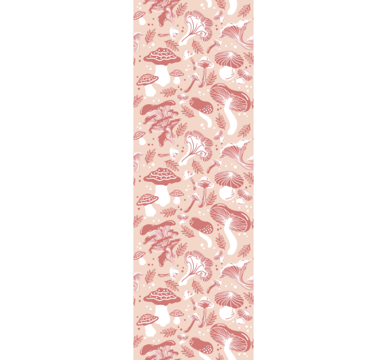 Kunst Tapete pilz-motiv - TenStickers