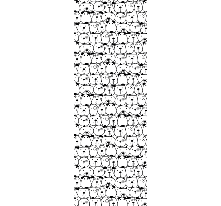 Katzen Tapete skizzierte katzen - TenStickers