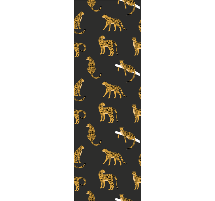 Tapete Leopard leopardenflecken-motiv - TenStickers