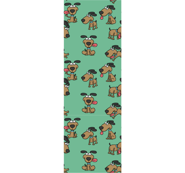 Tapete Hunde hunde-cartoon-spaß - TenStickers