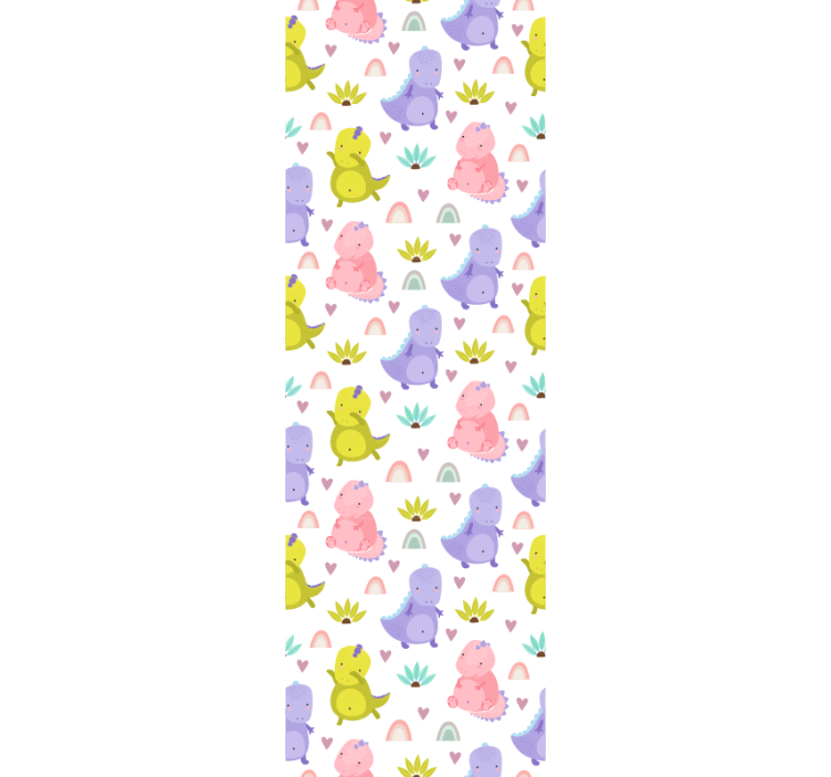 Tapete Baby dinosaurier-entzückungsmuster - TenStickers