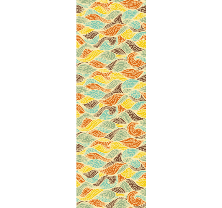 Tapete Abstrakt wirbelnde motive - TenStickers