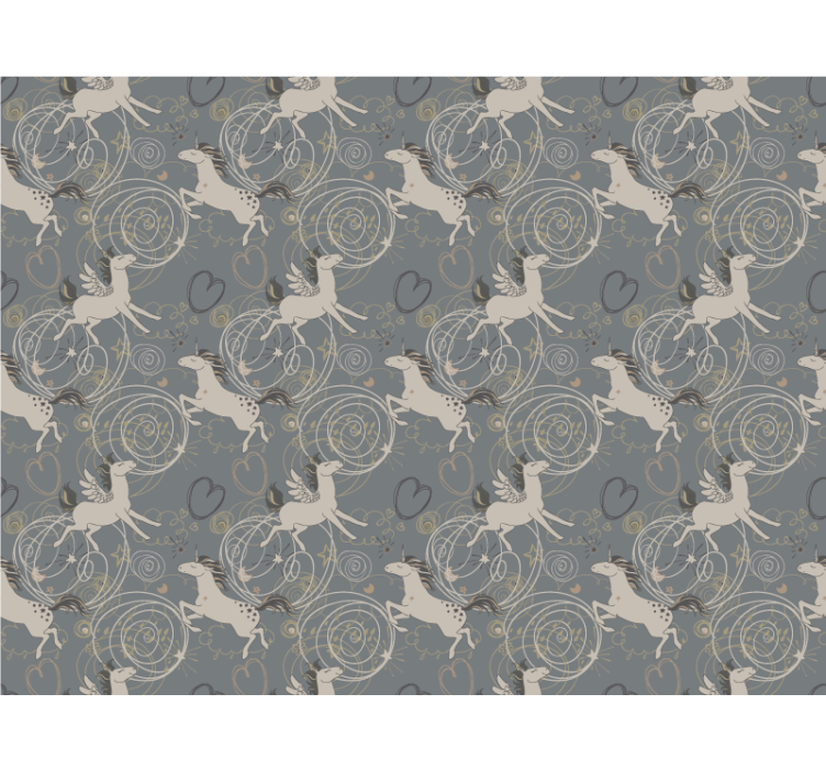 Tiere Tapete verzauberte einhörner - TenStickers