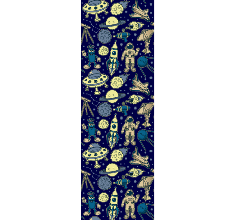 Kunst Tapete thema weltraumforschung - TenStickers