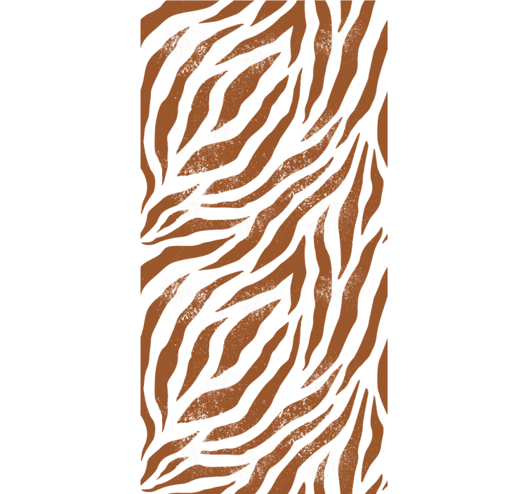 Zebra Tapete auffälliger animal-print - TenStickers