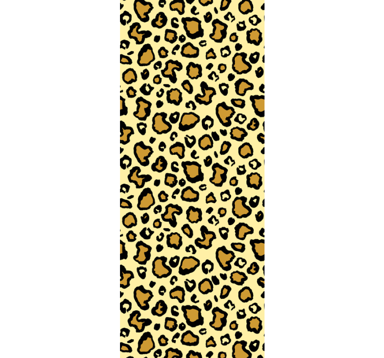 Tapete Leopard klassisches gelbes muster - TenStickers