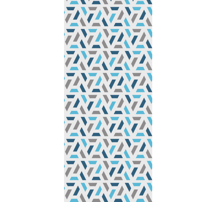 Tapete geometrische muster abstrakte verschlungene muster - TenStickers