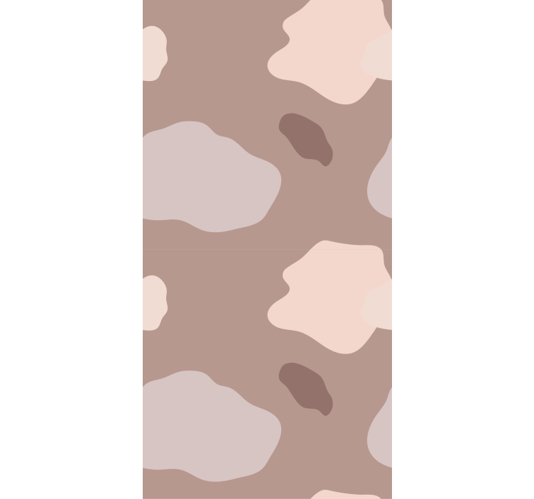 Tapete Schlafzimmer abstraktes wolkenmotiv - TenStickers