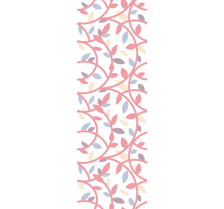 Ornament Tapete verschlungene reben - TenStickers