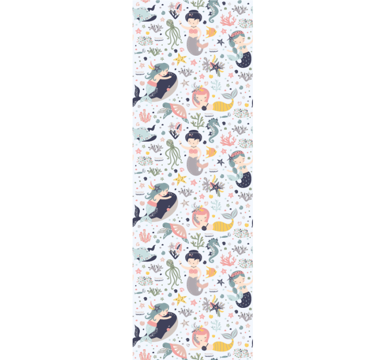 Tapete Baby meerjungfrau wasserfreunde - TenStickers