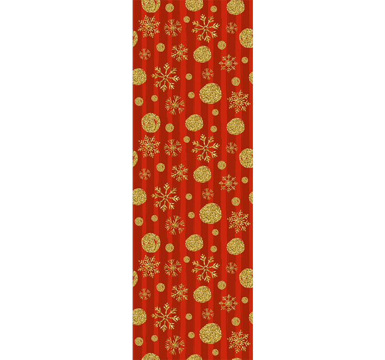 Weihnachtstapete festliche glitzerornamente - TenStickers