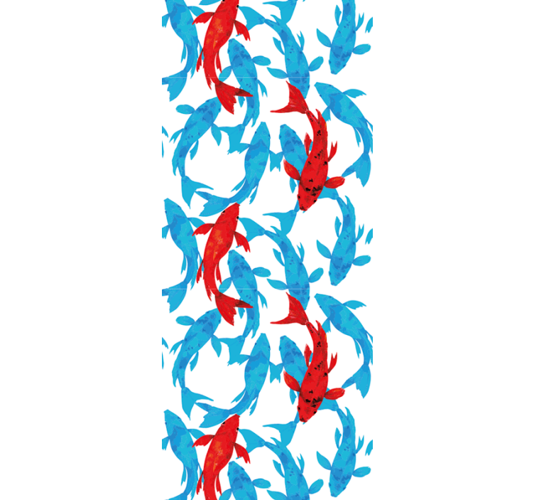 Tapete Fische wassertanz - TenStickers