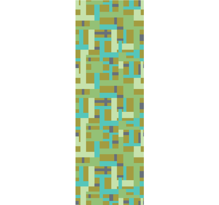 Tapete geometrische Muster abstraktes musterdesign - TenStickers