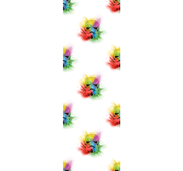 Kunst Tapete bunte käferillustration - TenStickers