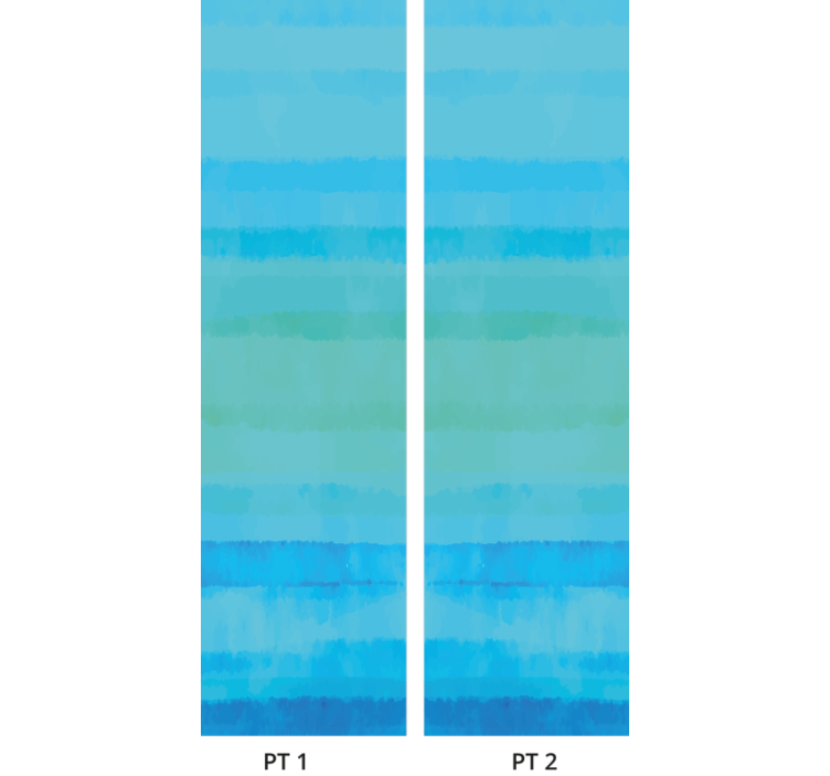 Tapete horizontale Streifen horizontale streifen panorama - TenStickers