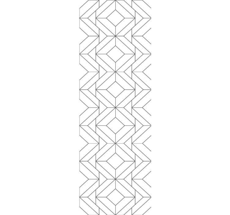 Tapete geometrische Muster moderne gemusterte elemente - TenStickers