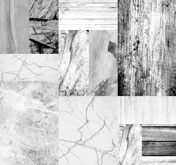 Strukturierte tapete mit marmor - TenStickers