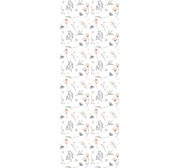 Blumentapete zartes blumenarrangement - TenStickers