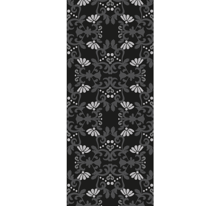 Tapete florale Ornamente anmutige botanische ausstellung - TenStickers