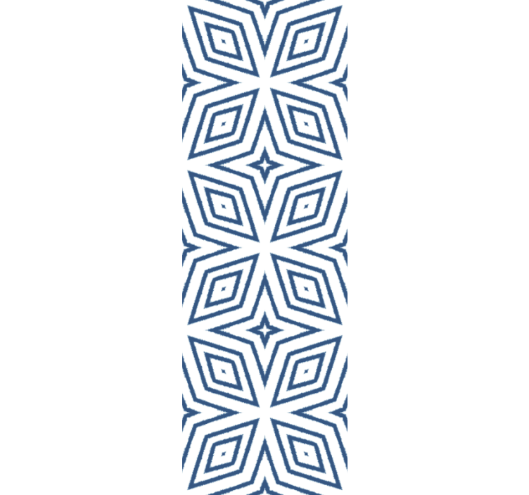 Texturtapeten Handgefertigte nachahmung von jute-diamanten - TenStickers