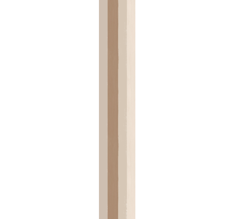 Vliestapete vertikal Sandfarbe - TenStickers