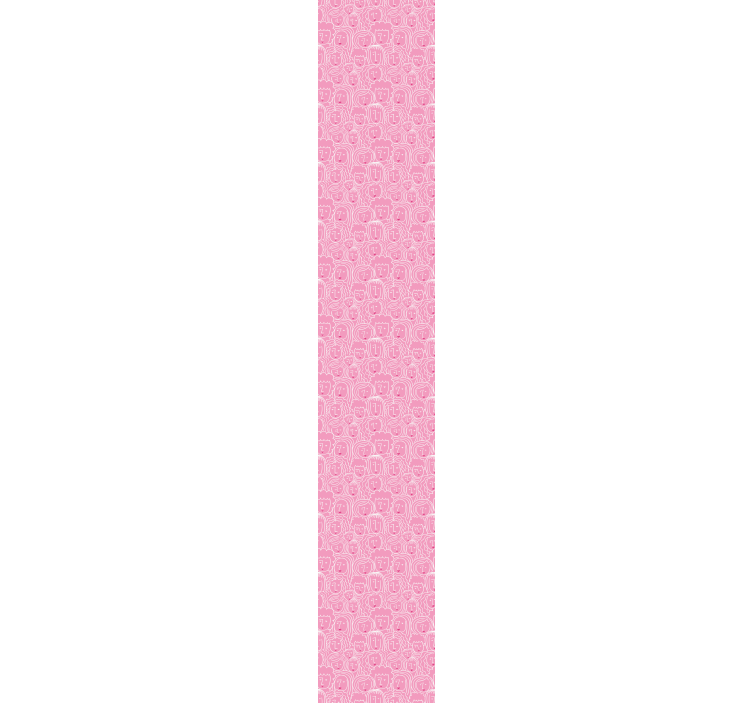 Vliestapete Kunst Gesichter der mädchen - TenStickers