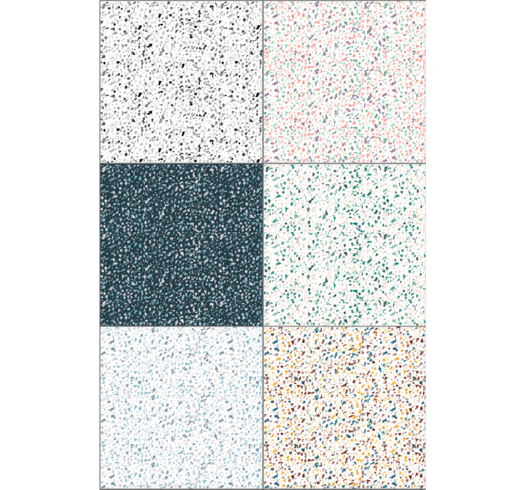 Tapete Wohnzimmer geometrischer mustereffekt - TenStickers