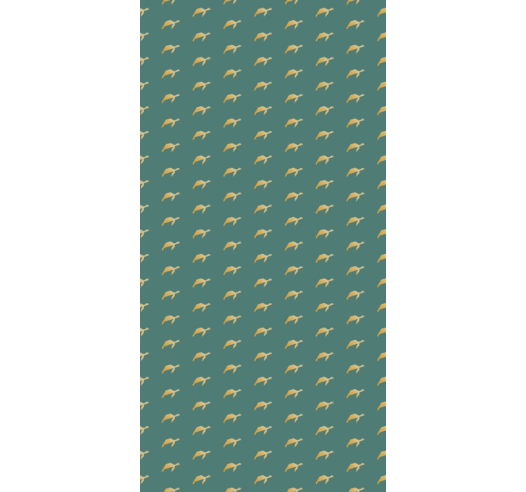 Tapete tiere mit kleinen schildkrötenmuster - TenStickers