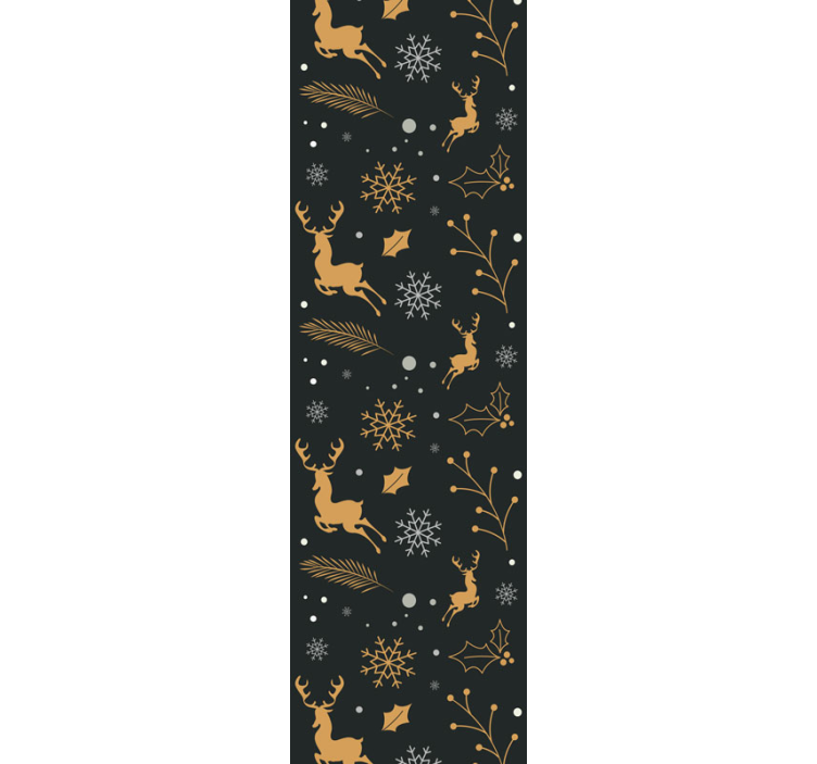 Frohe Weihnachten Komposition Tapete - TenStickers