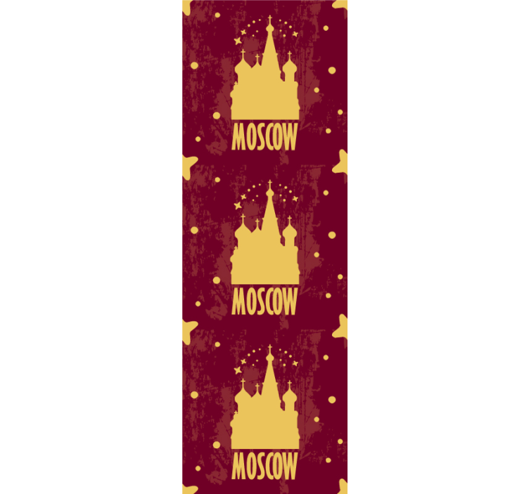 Tapete Stadt moskauer wahrzeichen-design - TenStickers