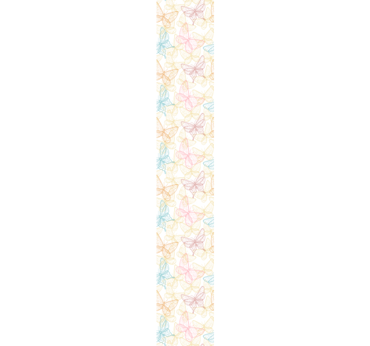 Tapete Schmetterling schmetterling umrisse - TenStickers