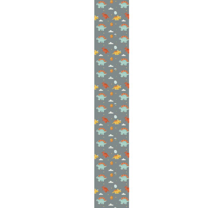 Dino Tapete verspielte dinosaurierszene - TenStickers