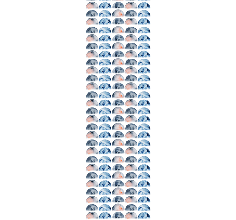 Tapete Sternenhimmel himmlische mondsichel - TenStickers