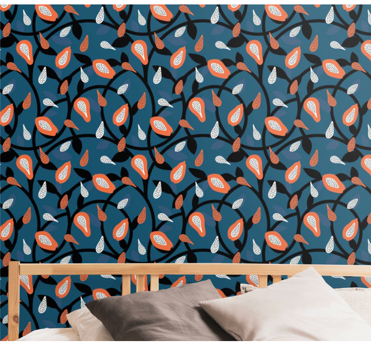 Tapete Natur von der natur inspiriertes motiv - TenStickers