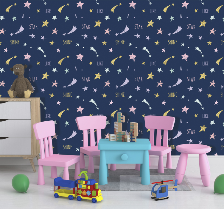 Tapete Baby sternenhimmel inspirierend - TenStickers