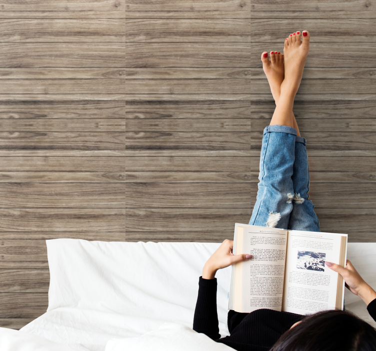 Tapete Holzoptik gemütliche effekt-imitation - TenStickers