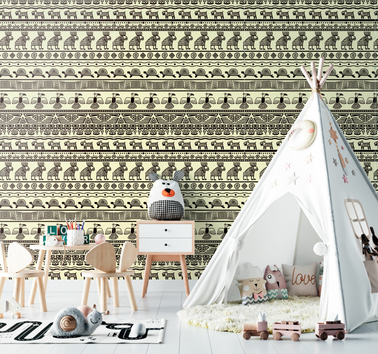 Tapete Tiere ägyptische tiermotive - TenStickers