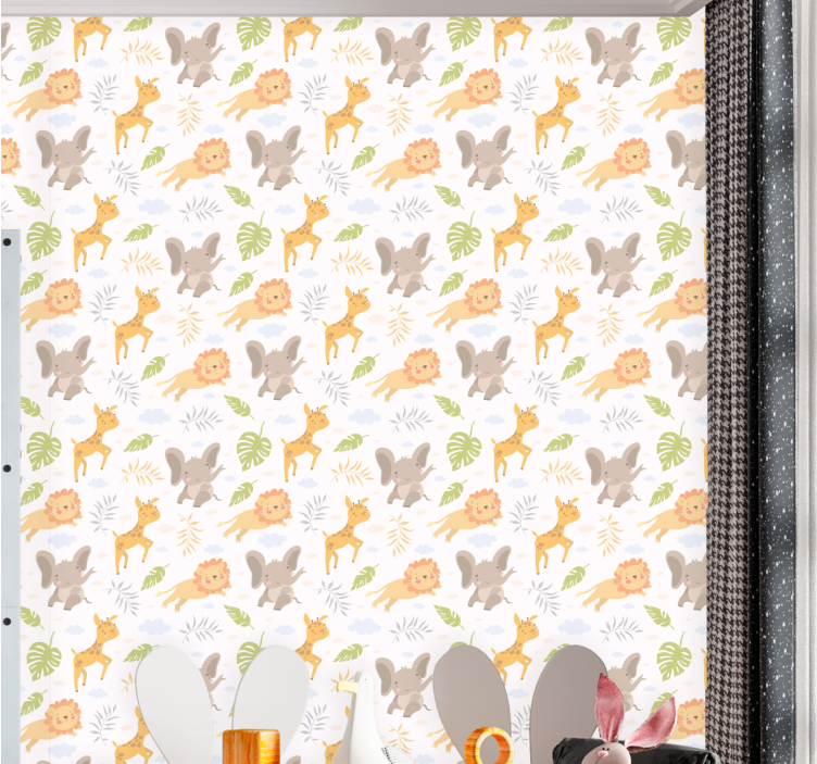 Tapete Tiere charismatische fauna - TenStickers